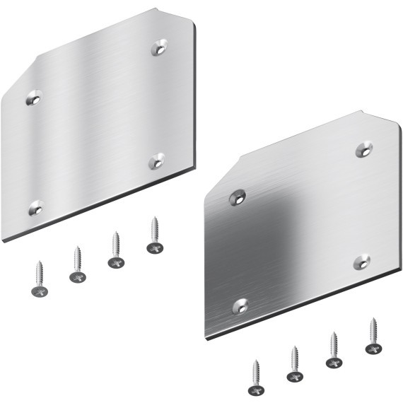 Комплект из 2 боковых заглушек для профиля Maytoni Gravity TRA010MPEC-21S