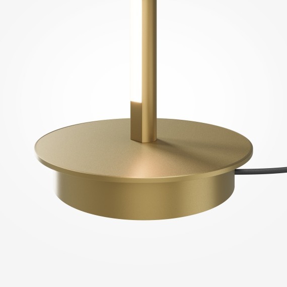 Светодиодный латунный диммируемый напольный светильник (торшер) LED 14Вт RA80 800лм 3000К Maytoni MOD395FL-L28BS3K