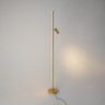 Светодиодный латунный диммируемый напольный светильник (торшер) LED 14Вт RA80 800лм 3000К Maytoni MOD395FL-L28BS3K