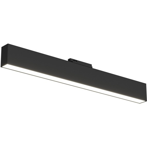 Однофазный двужильный светодиодный трековый светильник Denkirs DK6640-BK SOLID Hals 4000К 1560Лм CRI90+ 120° 20Вт