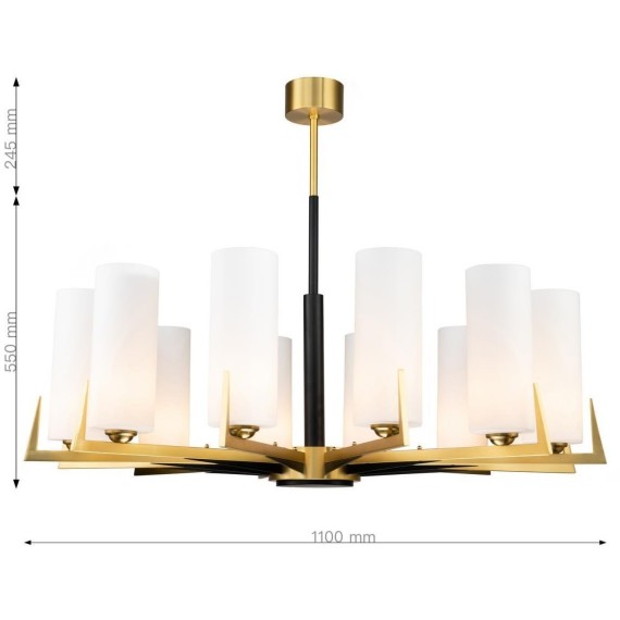 Подвесная люстра Maximo 2623-12P