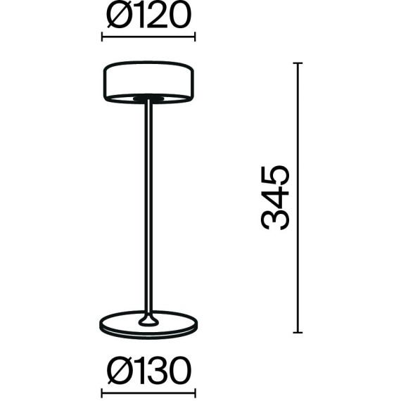 Аккумуляторный светильник Maytoni MOD229TL-L3W3K2