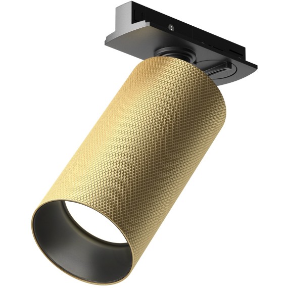 Однофазный двужильный трековый светильник Maytoni Unity TR089-1-GU10-BMG Artisan под сменную лампу GU10