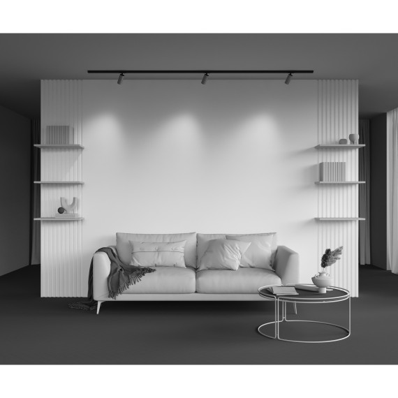 Однофазный двужильный трековый светильник Maytoni Unity TR089-1-GU10-BMG Artisan под сменную лампу GU10