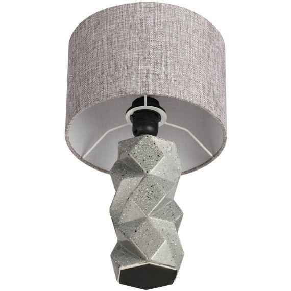 8136/1T MODERNI LN25 серый, керамика/текстиль Настольная лампа Е27 1*60W 220V BEINA