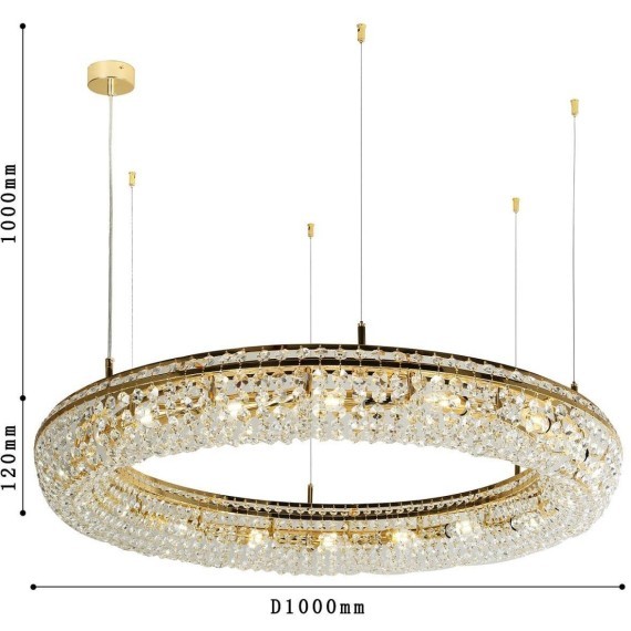 Подвесная люстра Monilibus 4015-15P