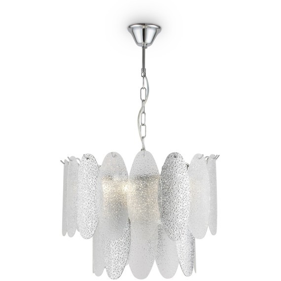 Люстра подвесная Freya FR5189PL-09CH Demure под лампы 9xE14 40W