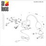 SL1014.501.01 Светильник настенный ST-Luce Белый/Белый GU10 1*3W Настенные светильники