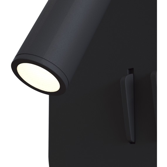 Бра Maytoni C175-WL-01-6W-B Ios 176 светодиодная LED 9W