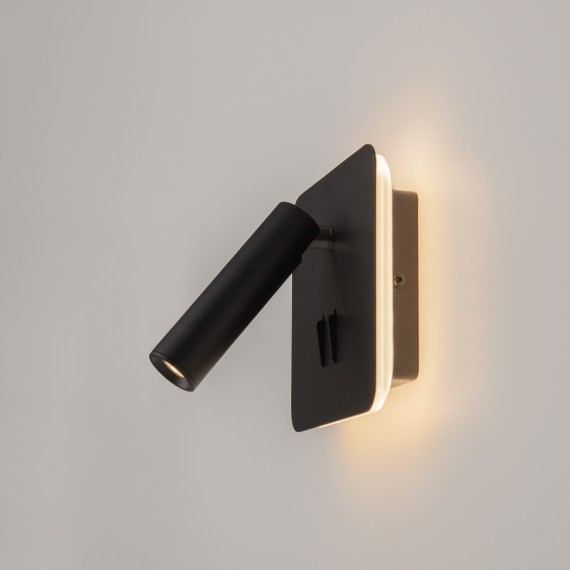 Бра Maytoni C175-WL-01-6W-B Ios 176 светодиодная LED 9W