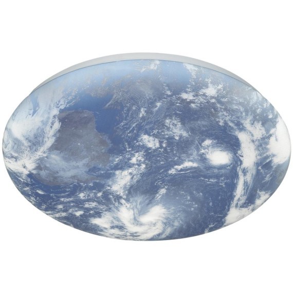 3085/ELN PALE SN 70 Светильник пластик/белый/синий LED 76Вт 3000/4000/6000K D480 IP43 CCT SPACE