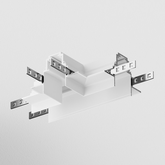 Т-коннектор для шинопроводов в ГКЛ 12.5мм Maytoni Gravity TRA010CT-42W