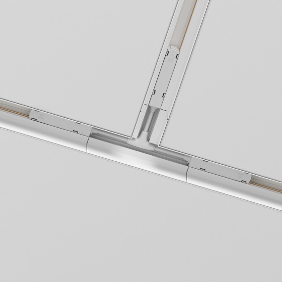 Т-коннектор для шинопроводов в ГКЛ 12.5мм Maytoni Gravity TRA010CT-42W