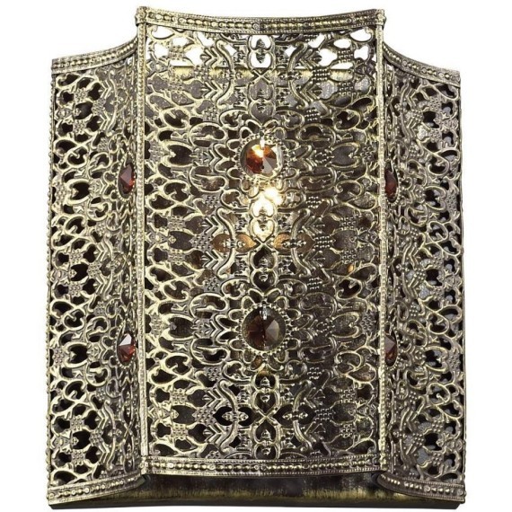 1624-1W, настенный светильник, D125xW205xH215, 1xE14x40W, excluded