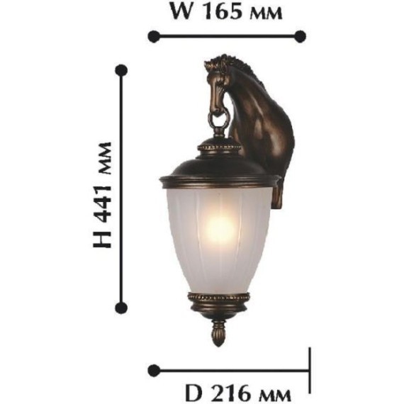 Настенный светильник уличный Guards 1335-1W