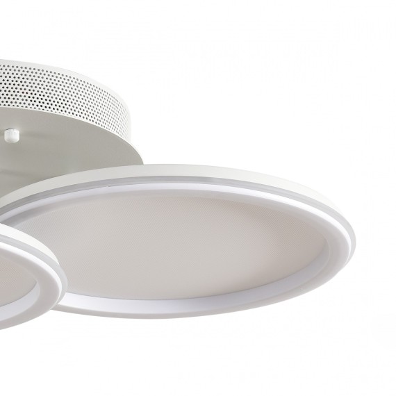 Умная люстра потолочная с ПДУ и голосовым управлением LED 45W 3000-6500К 220V ALIS SMART 8380/45CL