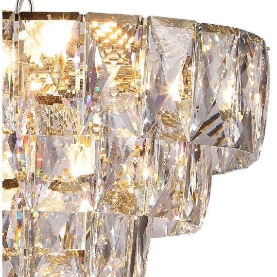 Люстра подвесная хрустальная Stilfort 1022/03/08P серия Maris