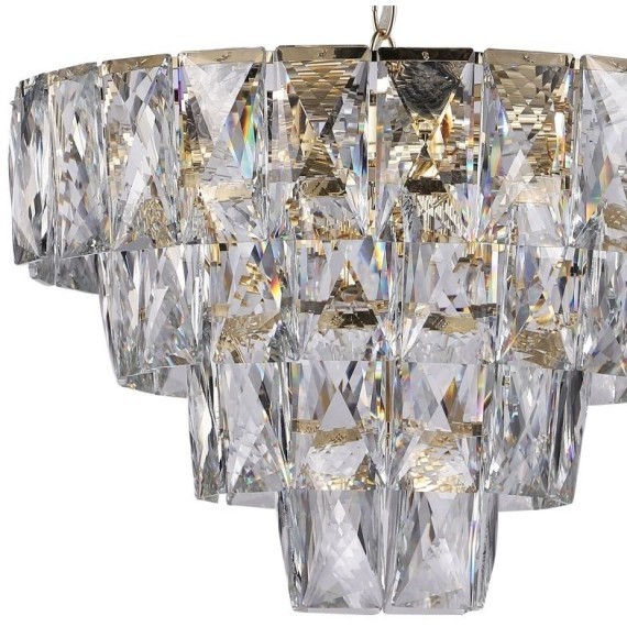 Люстра подвесная хрустальная Stilfort 1022/03/08P серия Maris