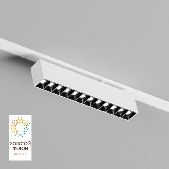 DK8006-WB Трековый магнитный светодиодный SMART (TUYA, Алиса, Wi-Fi, пам. настроек) светильник Denkirs SMART 220V CRI90+ 3000-6000К 810Лм 24° 9Вт