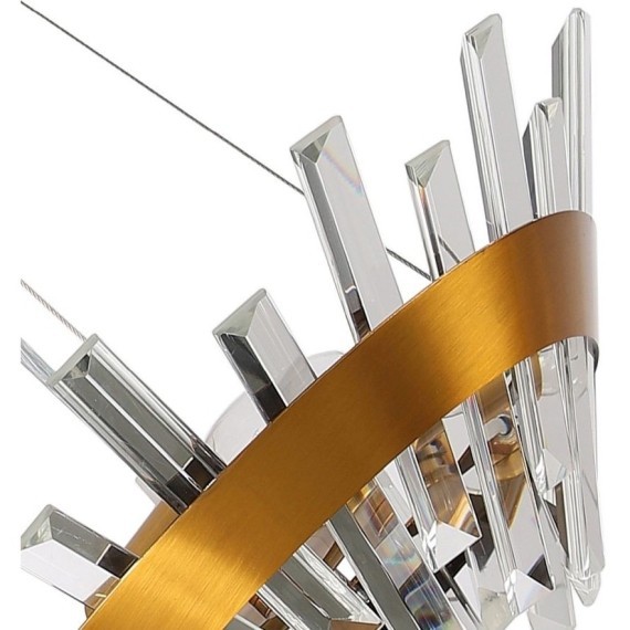 Люстра подвесная хрустальная 2116/05/04P Stilfort, серия Snowy