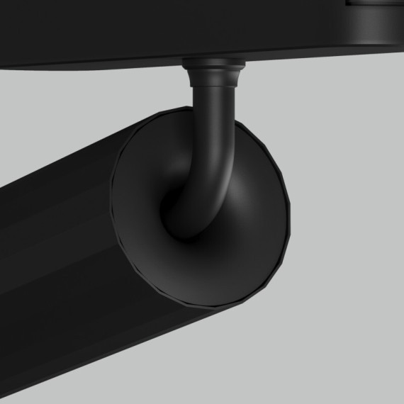 DK5310-BK Трековый магнитный светодиодный светильник Denkirs AIR 48V CRI95+ 3000К 446Лм 36° 7Вт