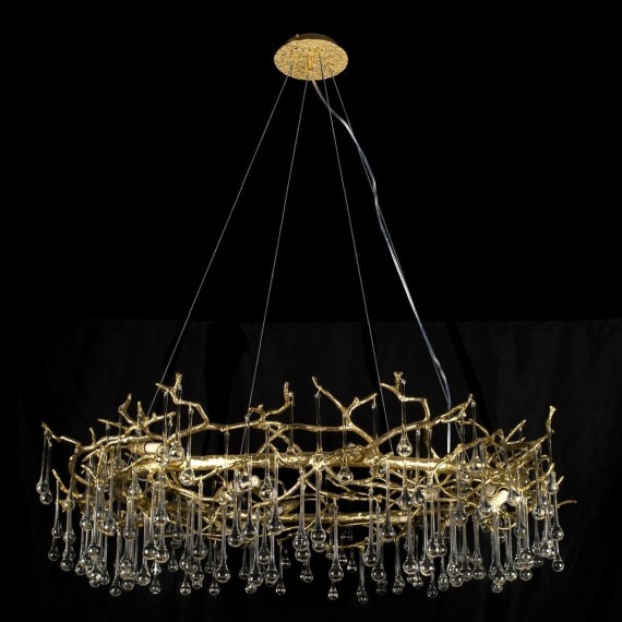 10068/1000 GD  Подвесная люстра LOFT IT Bijout