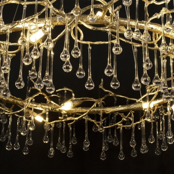 10068/1000 GD  Подвесная люстра LOFT IT Bijout