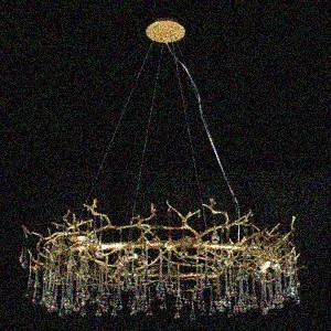 10068/1000 GD  Подвесная люстра LOFT IT Bijout