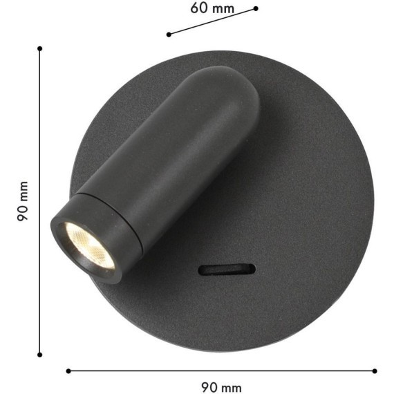 Спот Bedside 4499-1W