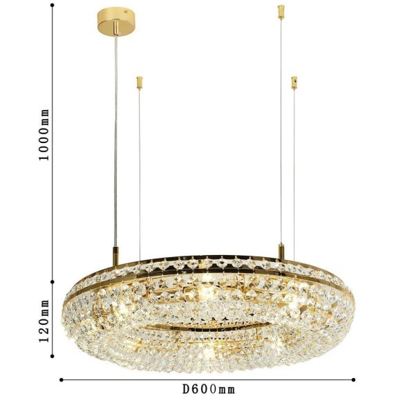 Подвесная люстра Monilibus 4015-8P