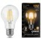 102802110 Лампа Gauss LED Filament A60 E27 10W 930lm 2700К 1/10/40