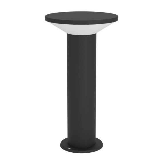 901841 RIGOSA Уличный светодиодный фонарь LED, 10Вт, 1100Лм, 3000К, IP44, сталь черный, пластик белый