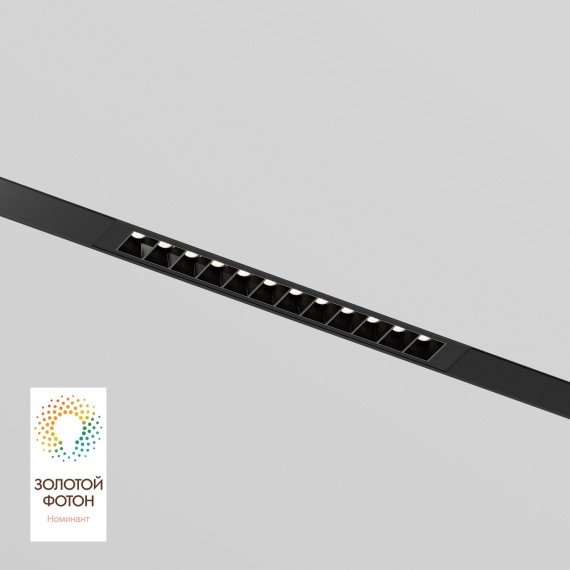 DK8001-BK Трековый магнитный светодиодный SMART (TUYA, Алиса, Wi-Fi, пам. настроек) светильник Denkirs SMART 220V CRI90+ 3000-6000К 800Лм 24° 9Вт