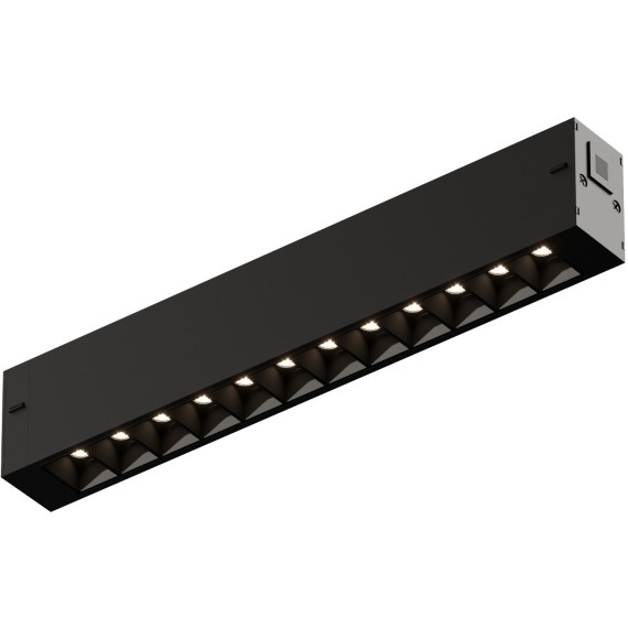 DK8001-BK Трековый магнитный светодиодный SMART (TUYA, Алиса, Wi-Fi, пам. настроек) светильник Denkirs SMART 220V CRI90+ 3000-6000К 800Лм 24° 9Вт