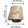 Настенный светильник Mappa 1122-1W