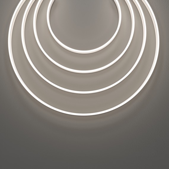 Гибкий неон 10x4 24В 9,6 Вт/м 4000K IP67 5м 432038