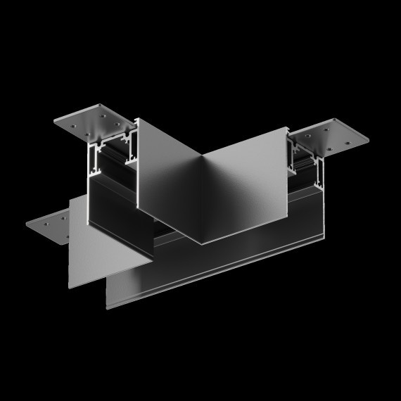 Т-коннектор для накладных шинопроводов Maytoni Gravity TRA010CT-41B