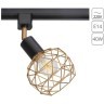 Однофазный двужильный трековый светильник Arte Lamp SOSPIRO A6141PL-1GO