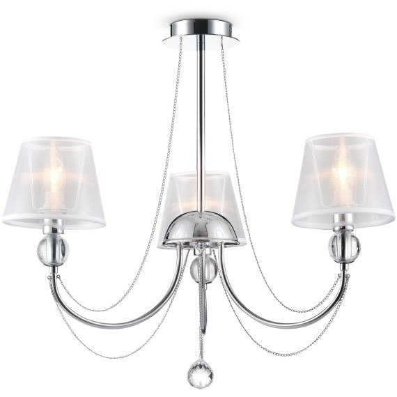 Люстра потолочная Freya FR5661-PL-03-CH Beverly под лампы 3xE14 40W