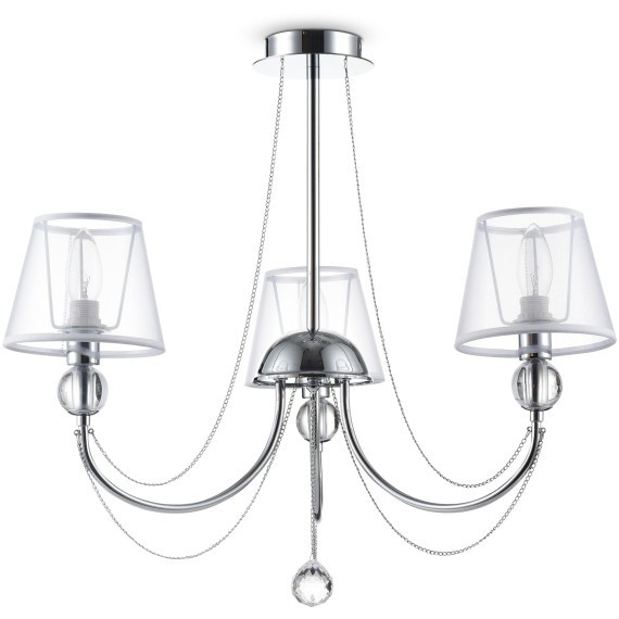 Люстра потолочная Freya FR5661-PL-03-CH Beverly под лампы 3xE14 40W
