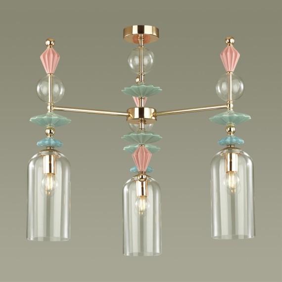 Люстра потолочная Odeon Light 4855/3C BIZET под лампы 3xE14 3*40W