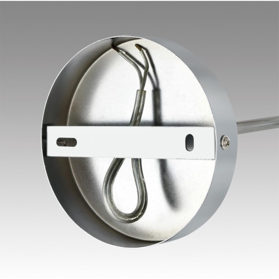 6585/8 MODERNI LN24 хром/бежевый, металл/текстиль, стекло Люстра подвесная E14 8*40W 220V ARNIKA