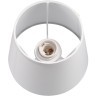 8143/1T MODERNI LN25 белый, керамика/текстиль Настольная лампа Е27 1*60W 220V KEILA