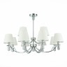 SLE111303-12 Светильник подвесной Хром/Белый E14 12*40W MONZA