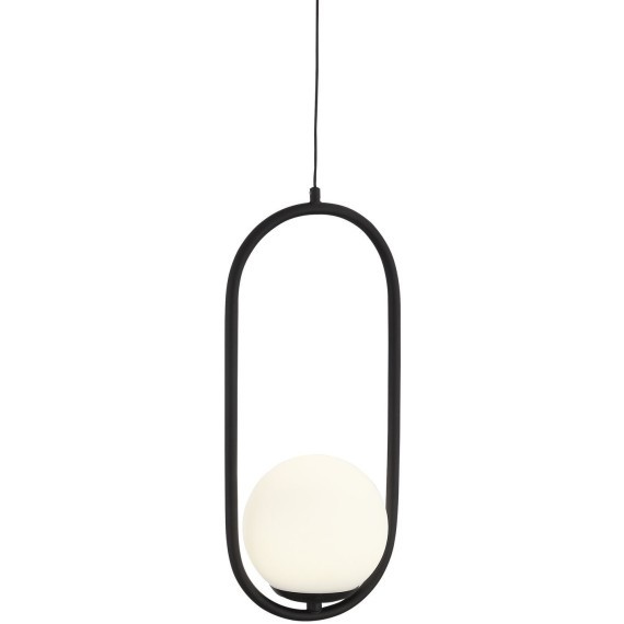 SL395.403.01 Подвес ST-Luce Черный/Белый LED 1*8W 4000K DONOLO