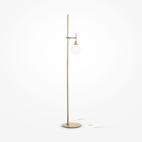 Декоративный торшер Maytoni MOD221-FL-01-G Erich под лампу 1xE14 40W