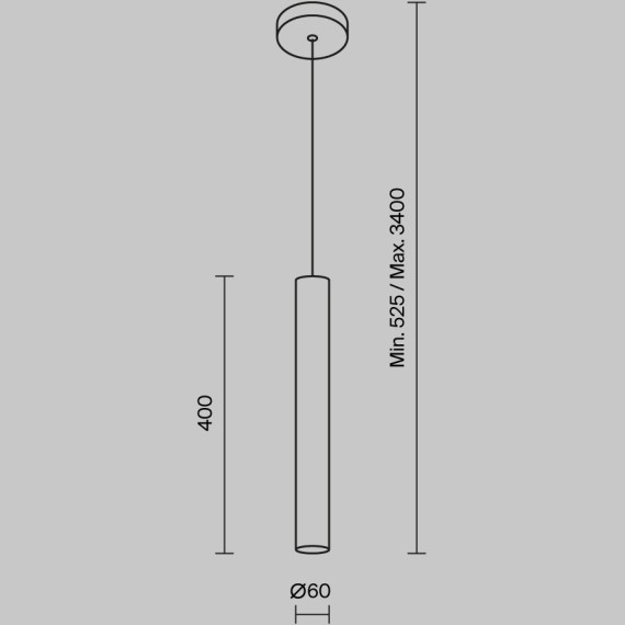 Подвесной светильник Maytoni MOD161PL-01G1