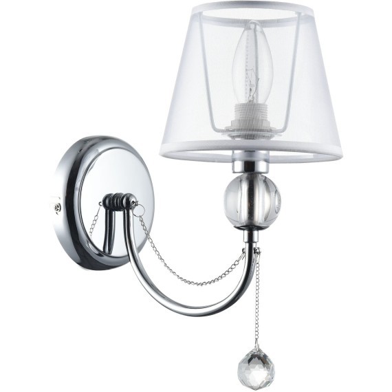 Бра Freya FR5661-WL-01-CH BEVERLY под лампу 1xE14 40W