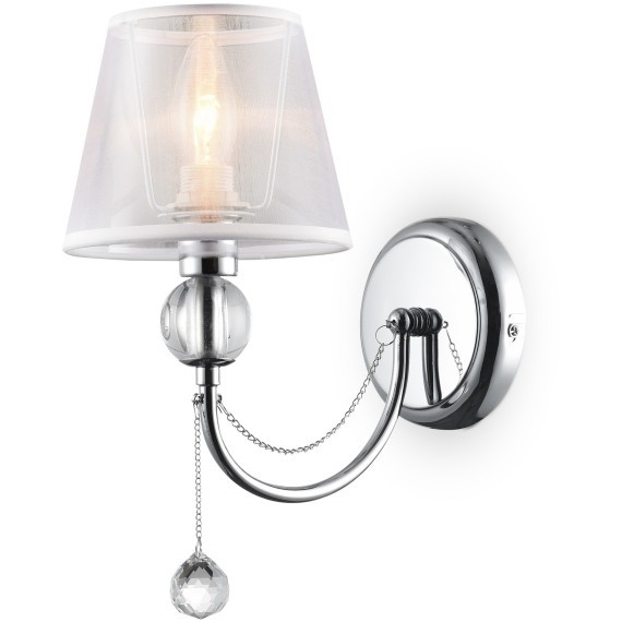 Бра Freya FR5661-WL-01-CH BEVERLY под лампу 1xE14 40W