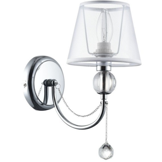 Бра Freya FR5661-WL-01-CH BEVERLY под лампу 1xE14 40W